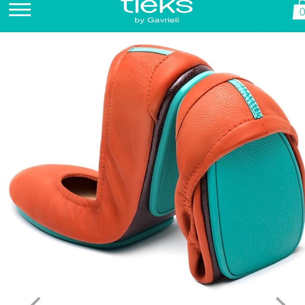 Bold Colored Leather Flats for the Lady in the go!